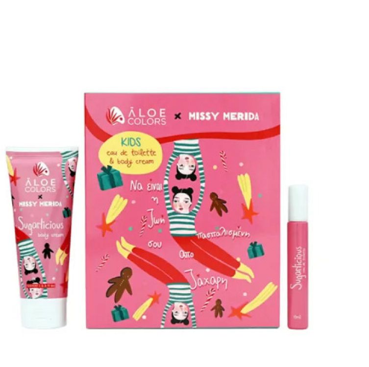 Aloe+ Colors Sugarlicious Kids Set με Άρωμα 10ml & Body Lotion 150ml