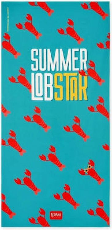 Legami Legami Πετσέτα Θαλάσσης Lobster 85x180εκ