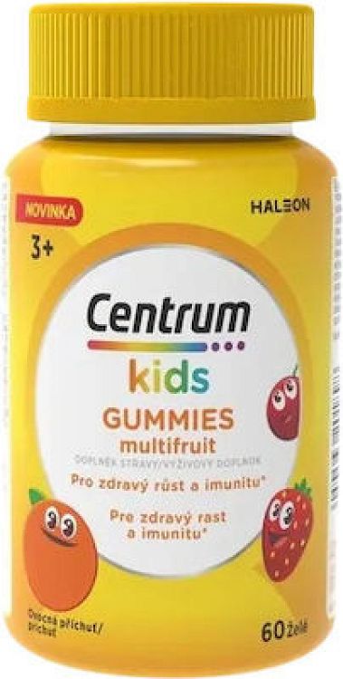 Centrum Kids Gummies Βιταμίνη για το Ανοσοποιητικό Multifruit 60 ζελεδάκια