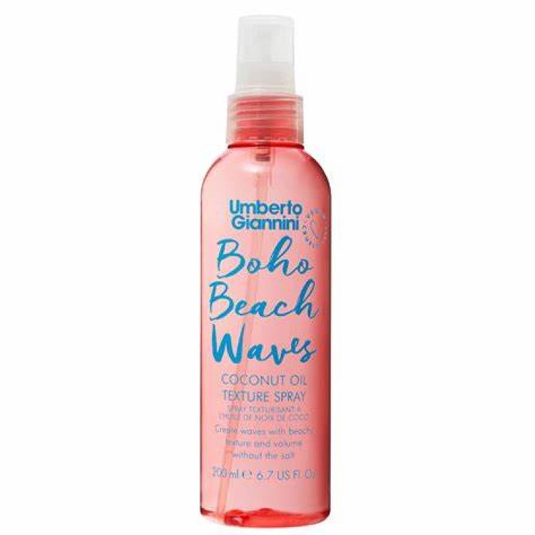 Umberto Giannini Beach Waves Boho Texture Spray Coconut Oil για Styling 200ml