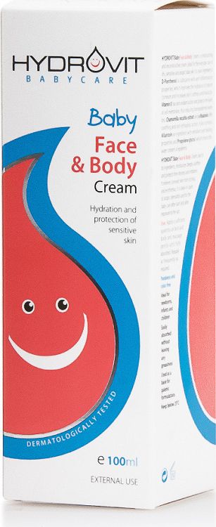 Hydrovit Baby Face & Body Cream για Ενυδάτωση 100ml