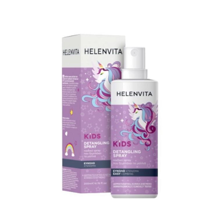 Helenvita Unicorn Detangling για Εύκολο Χτένισμα σε Μορφή Spray 200ml