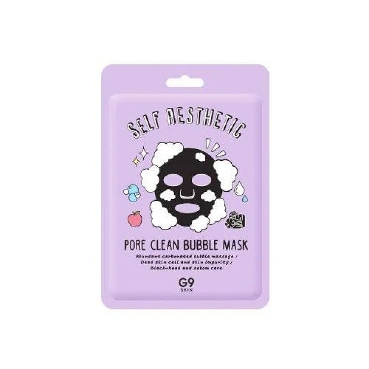 G9 Skin Self Aesthetic Pore Clean Bubble Μάσκα Προσώπου για Καθαρισμό