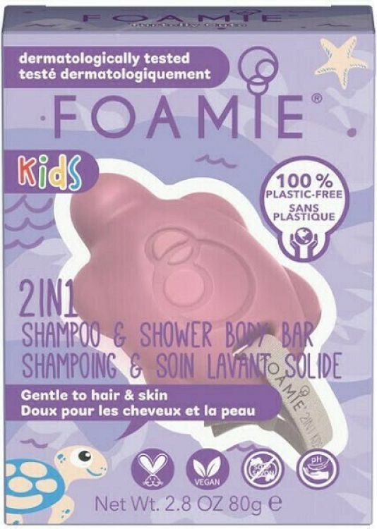 Foamie Shampoo & Shower Body Bar Strawberry 80gr