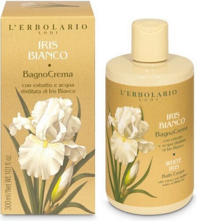 L' Erbolario Iris Bianco Ενυδατική Κρέμα Καθαρισμού 300ml