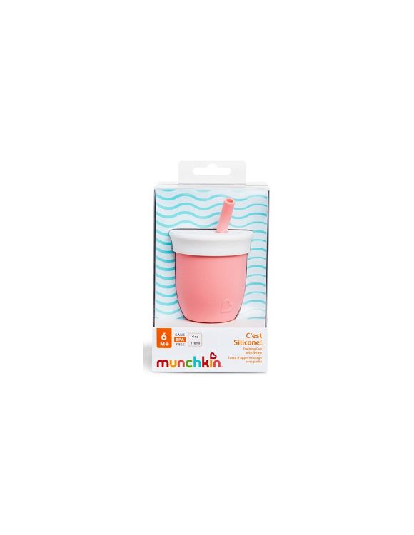 MUNCHKIN C'est Silicone Cup coral 118 ml