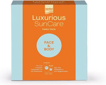 Luxurious Suncare Face & Body SPF30 Σετ με Αντηλιακή Κρέμα Προσώπου & Αντηλιακό Γαλάκτωμα Σώματος