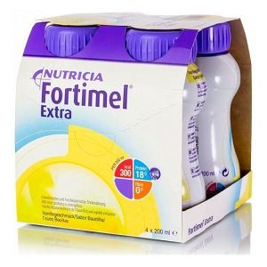 Nutricia Fortimel Extra 4 x 200ml Βανίλια