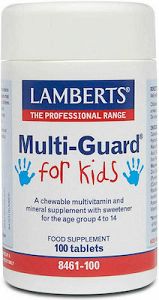 Lamberts Multi-Guard For Kids Βιταμίνη 100 ταμπλέτες