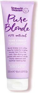 Umberto Giannini Pure Blonde 93% Natural Tone Correct Purple Σαμπουάν για Ξανθά Μαλλιά 250ml