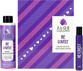 Aloe+Colors Be Lovely Γυναικείο Gift Set με Άρωμα 10ml & Body Lotion 150ml