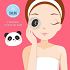 Legami Milano Reusable Cooling Eye Pads Panda 2τμχ